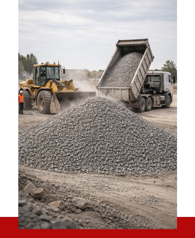Купить щебень с доставкой в Костроме от 2552 руб. | ПРОНЕРУДКст