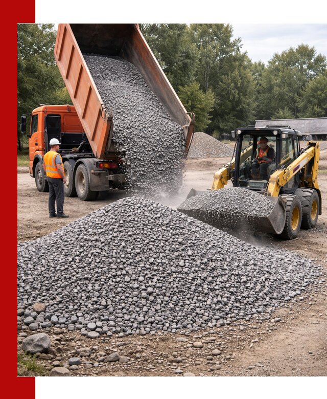 Купить гранитный щебень фракции 5–10 в Костроме с доставкой