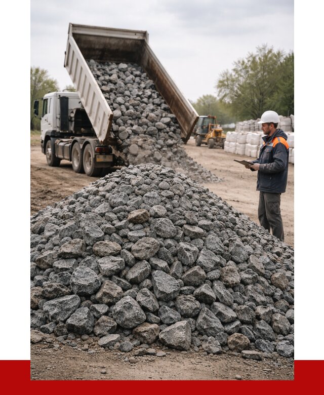 Гранитный щебень фракция 100-200 в Костроме от 4288 р. ПРОНЕРУДКст