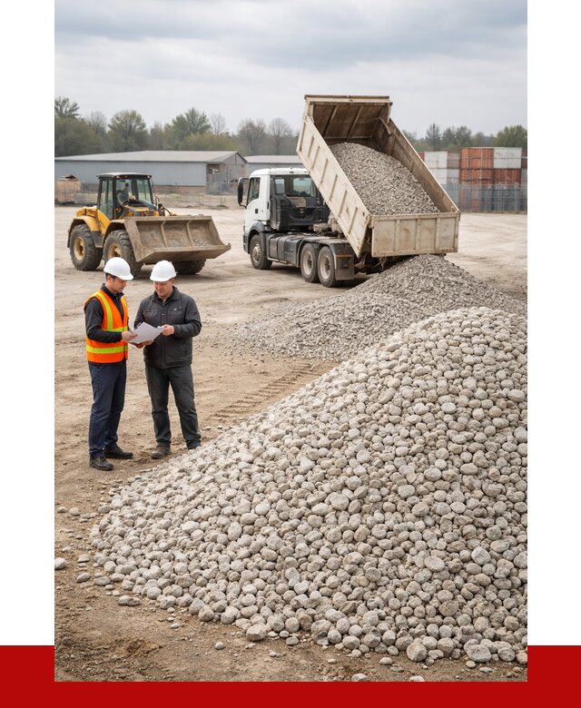 Известняковый щебень в Костроме от 1429 р. доставка | ПРОНЕРУДКст