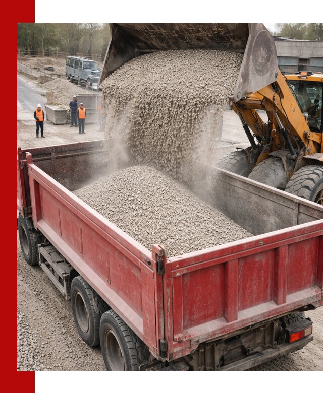 Купить известняковый щебень фракции 0-5 с доставкой в Костроме