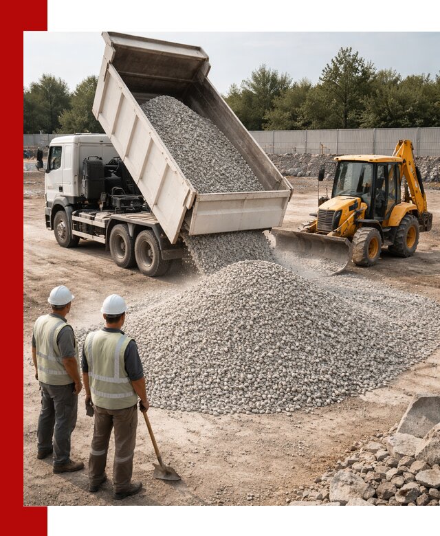 Купить известняковый щебень фракции 5–10 мм с доставкой в Костроме
