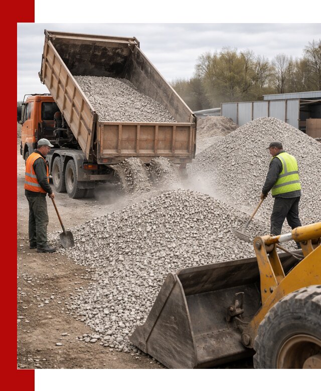 Доломитовый щебень фракции 5-20 с доставкой в Костроме