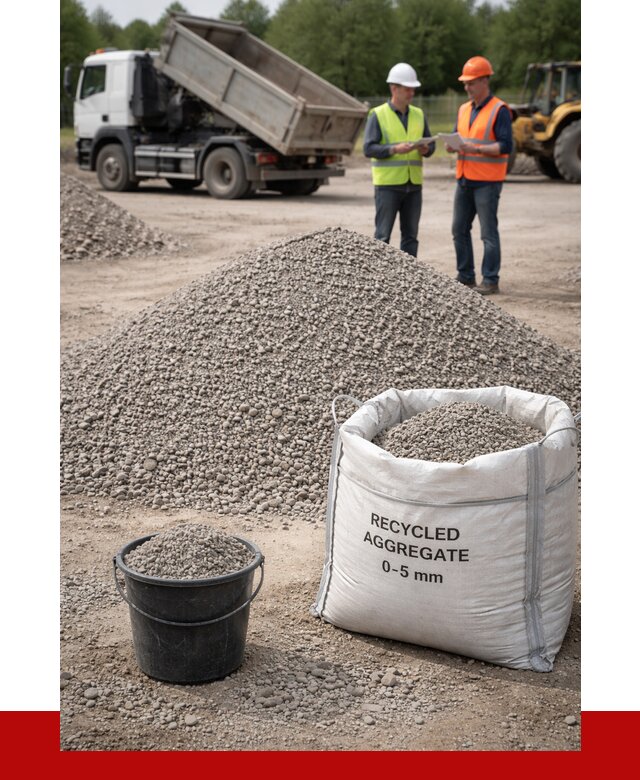 Вторичный щебень фракция 0-5 в Костроме от 1633 р. ПРОНЕРУДКст