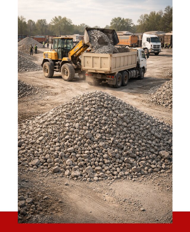 Вторичный щебень фракция 40-70 в Костроме от 1776 р, ПРОНЕРУДКст