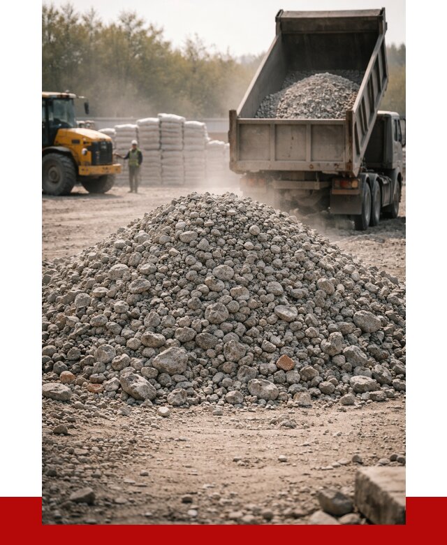 Вторичный щебень фракция 70-150 в Костроме от 1429 р. | ПРОНЕРУДКст