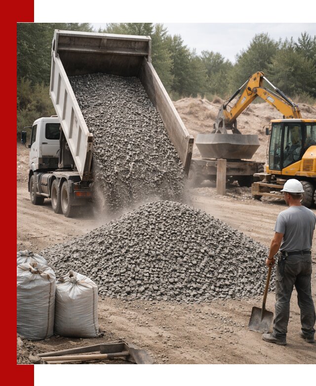 Доставка и продажа бетонного щебня в Костроме