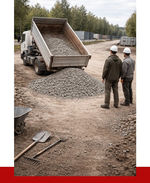 Бетонный щебень фракция 5-20 в Костроме от 3267 р., ПРОНЕРУДКст