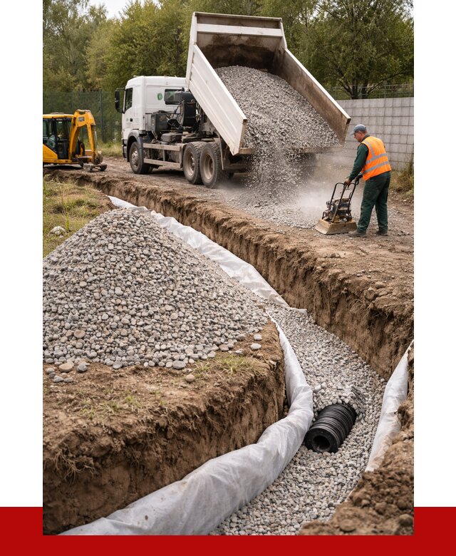 Щебень для дренажа в Костроме от 1889 р., ПРОНЕРУДКст доставка