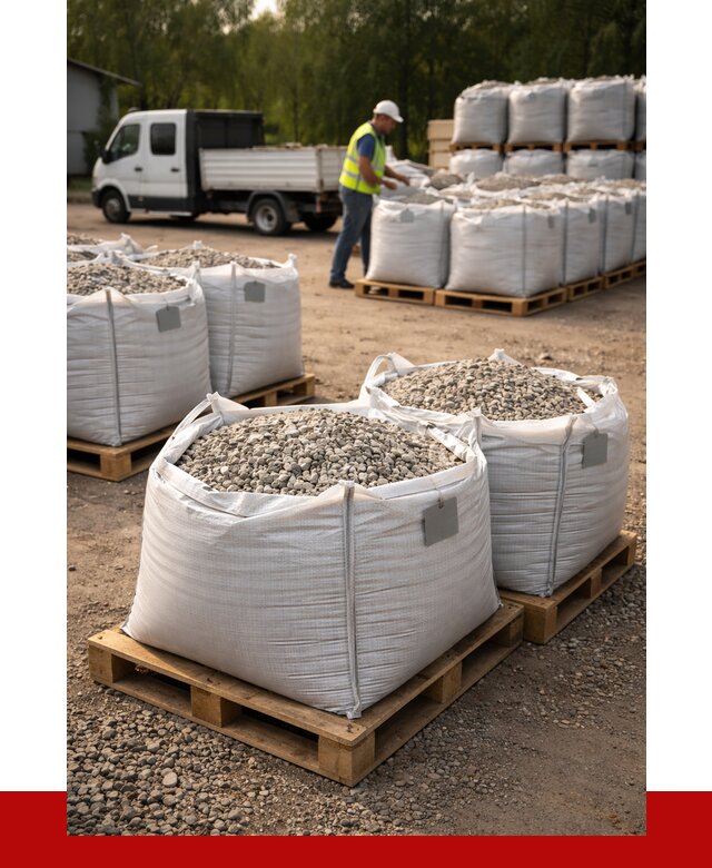 Щебень в мешках с доставкой в Костроме от 4288 р. | ПРОНЕРУДКст