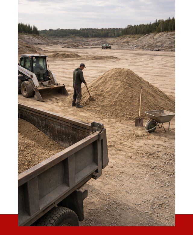 Карьерный песок среднезернистый в Костроме, от 2246 р. ПРОНЕРУДКст