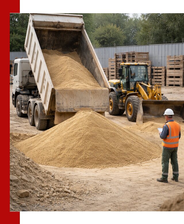Доставка карьерного мелкозернистого песка в Костроме