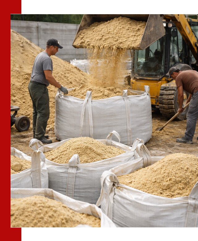 Поставка качественного песка для кладки в Костроме