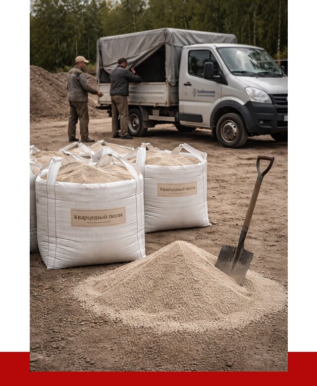 Кварцевый песок для пескоструя в Костроме от 4594 р. | ПРОНЕРУДКст