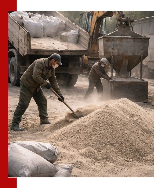 Кварцевый песок для пескоструя в Костроме — доставка и качество