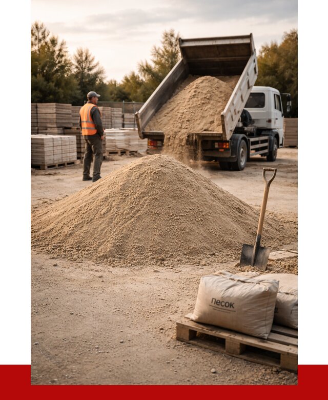 Купить сухой песок в Костроме с доставкой от 2450 р. | ПРОНЕРУДКст