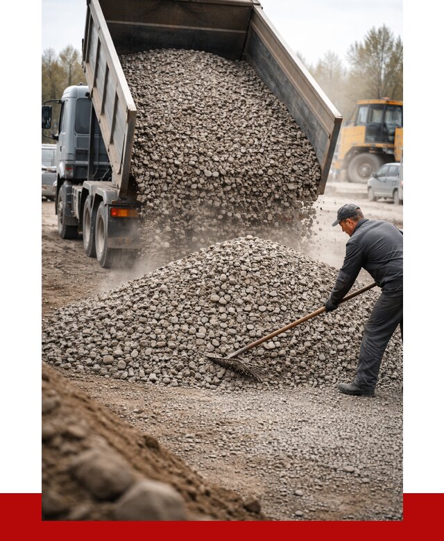 Гравий фракция 20-40 в Костроме от 2552 р. доставка | ПРОНЕРУДКст