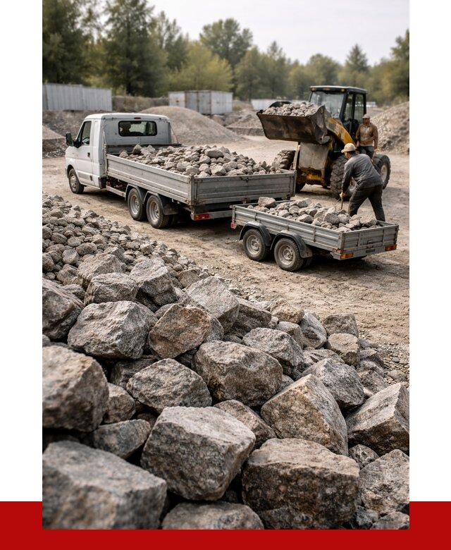 Купить бутовый камень гранитный в Костроме от 2859 р. | ПРОНЕРУДКст