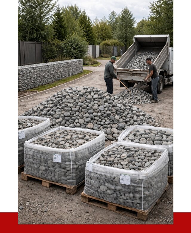 Камень для габионов в Костроме от 4288 р. за куб | ПРОНЕРУДКст