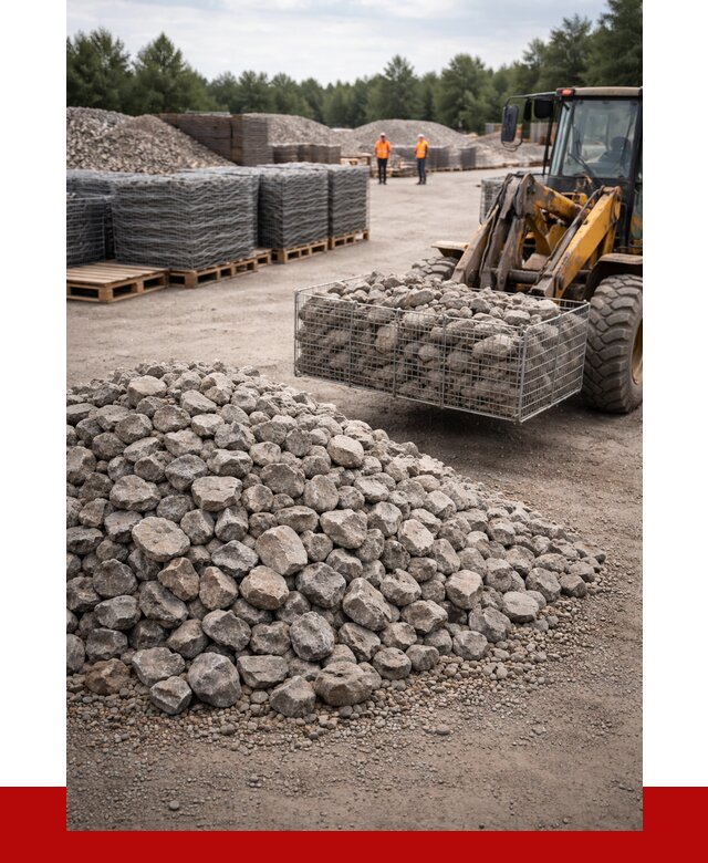 Камень для габионов фракция 70-150 в Костроме от 4288 р. | ПРОНЕРУДКст