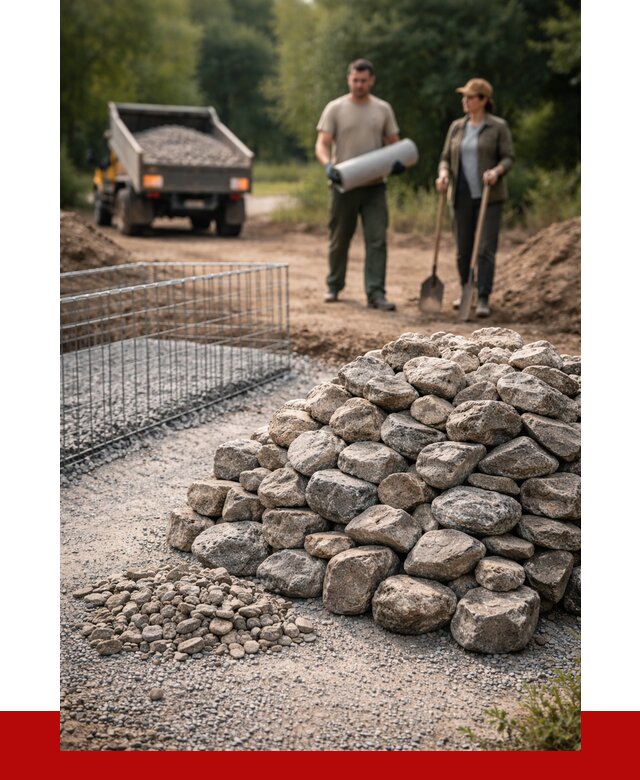 Камень для габионов фракция 100-200 в Костроме от 4900 р. | ПРОНЕРУДКст