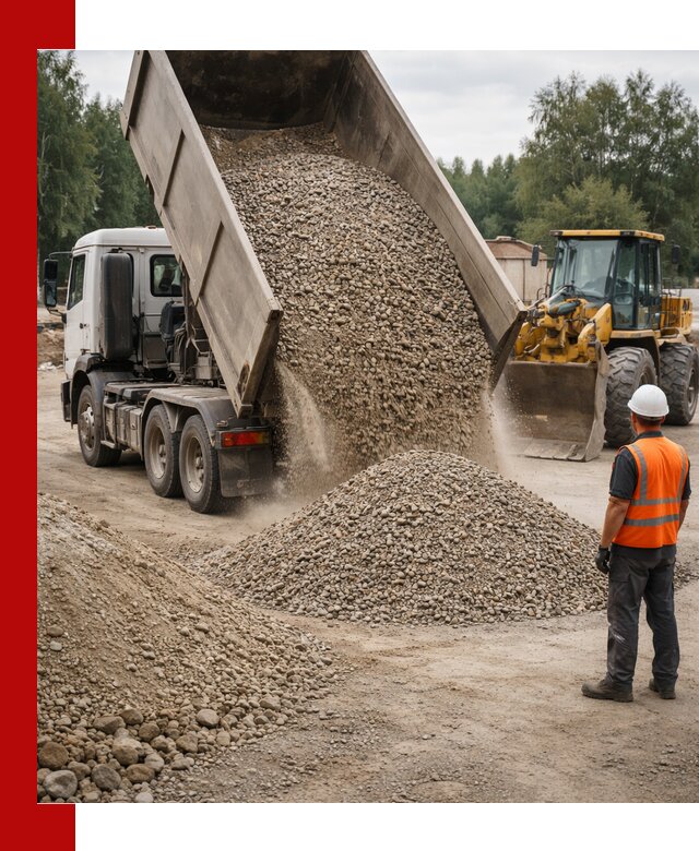 Доставка щпс в Костроме — щебеночно-песчаная смесь под заборы и дорожки