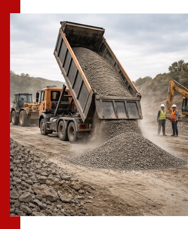 Щебёночно-песчаная смесь ЩПС С1 с доставкой в Костроме