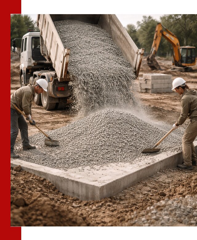 Доставка и продажа отсева для бетона в Костроме