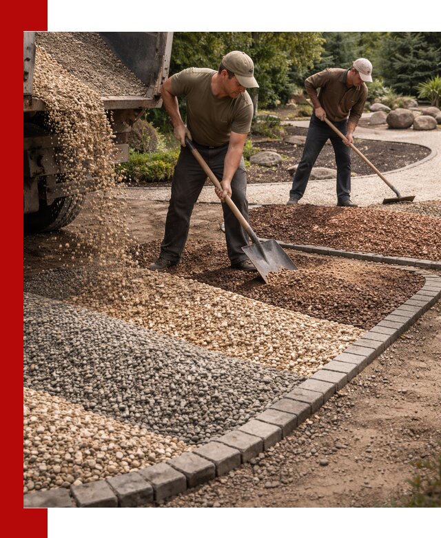 Декоративная крошка для ландшафта в Костроме — продажа и доставка