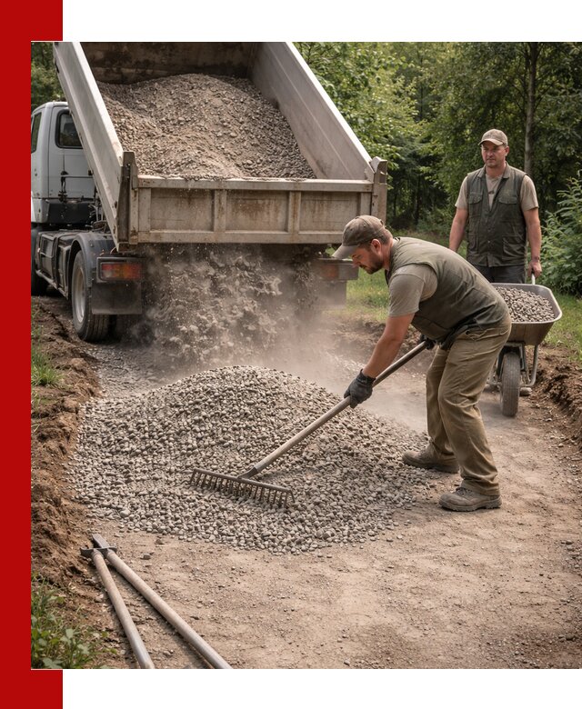 Каменная крошка для дорожек с доставкой в Костроме