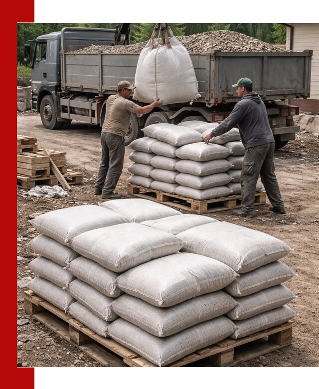 Керамзит в мешках с доставкой в Костроме от компании-поставщика