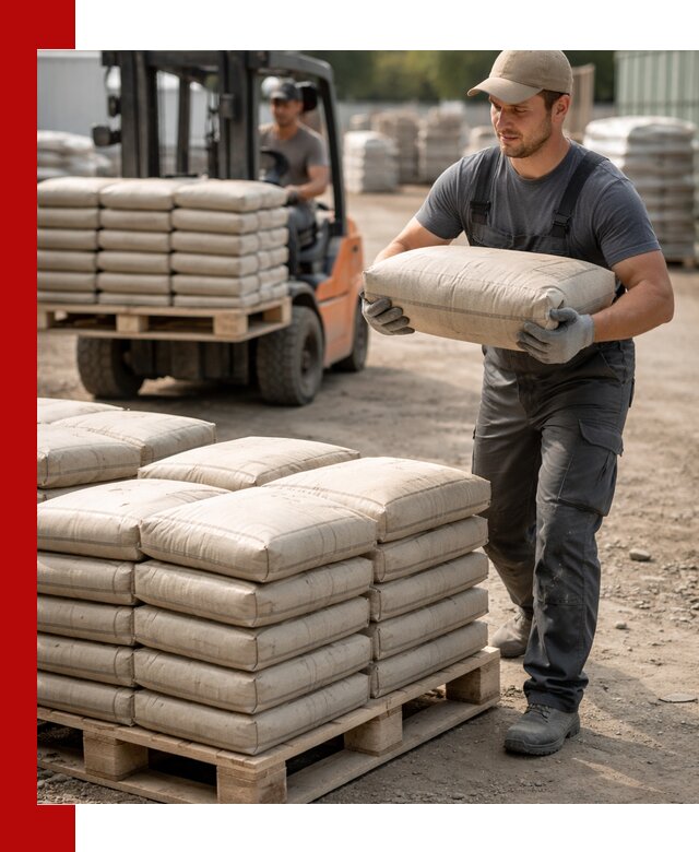 Доставка цемента в мешках оптом и в розницу в Костроме