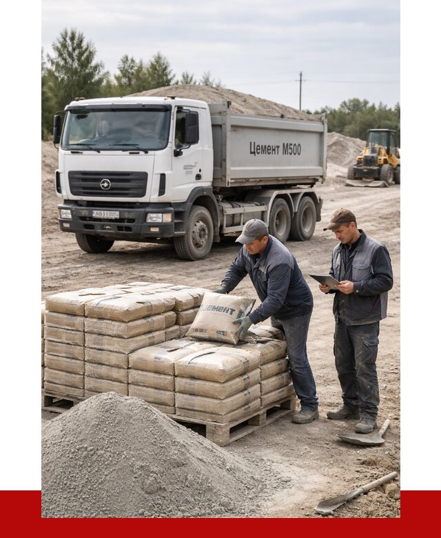 Купить цемент м500 с доставкой в Костроме от 5309 р. | ПРОНЕРУДКст