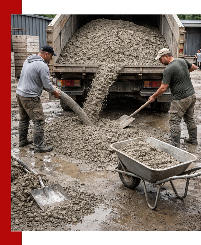 Цементно-песчаная смесь М150 доставка в Костроме