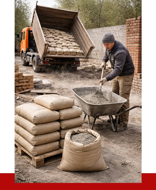 Купить сухую смесь для кладки в Костроме от 1225 р. | ПРОНЕРУДКст