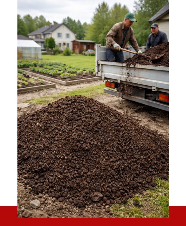 Плодородный грунт в Костроме с доставкой от 4288 р. | ПРОНЕРУДКст