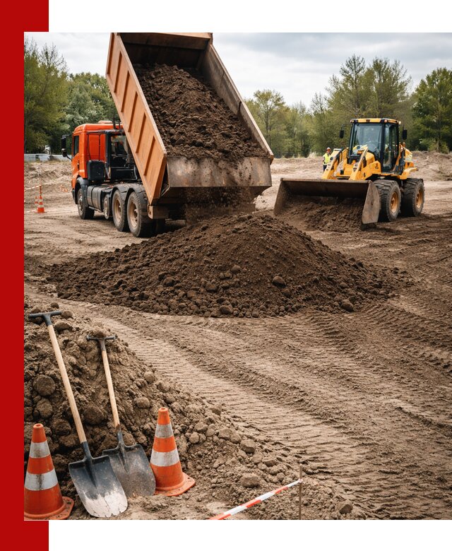 Поставка и доставка планировочного грунта в Костроме