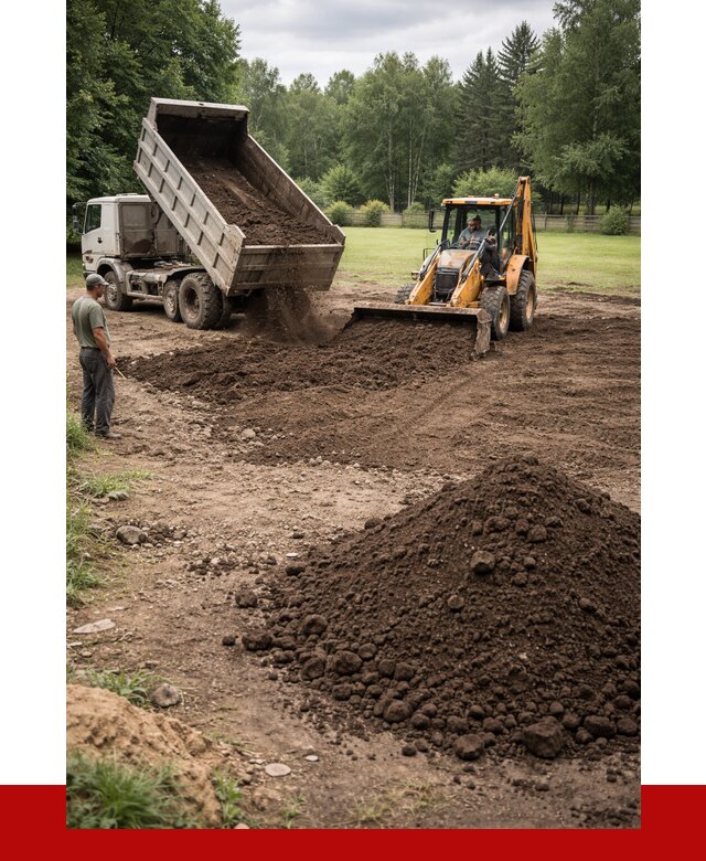 Грунт для выравнивания участка в Костроме от 1225 р. | ПРОНЕРУДКст