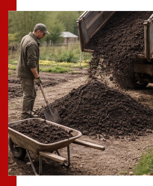 Доставка качественной земли для огорода в Костроме