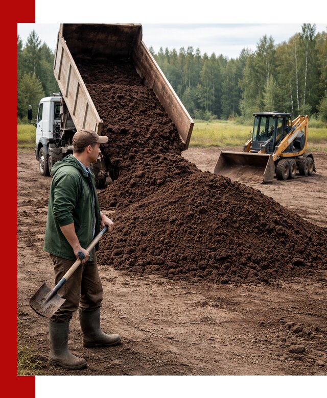 Купить верховой торф с доставкой в Костроме для садоводства и растений