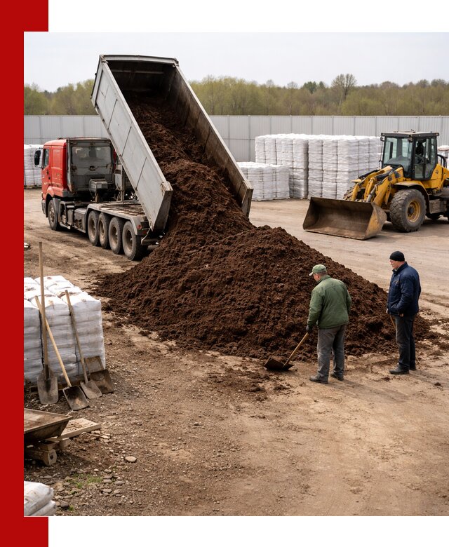 Доставка торфяных смесей оптом и в розницу в Костроме