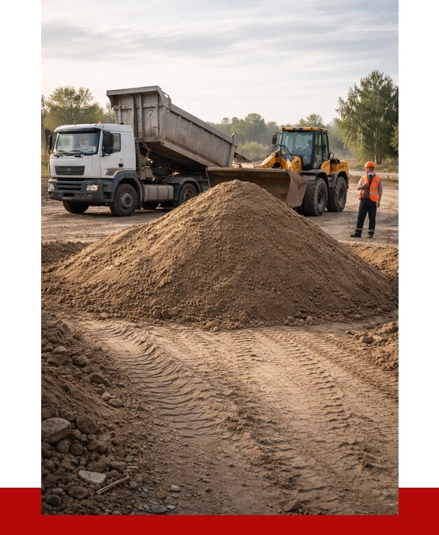 Купить песчаный грунт с доставкой в Костроме от 4288 р. | ПРОНЕРУДКст