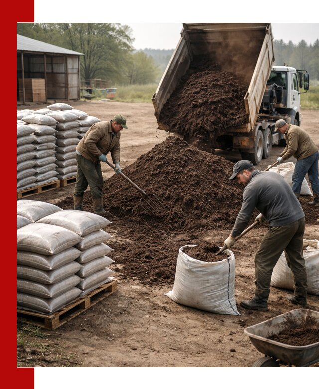 Доставка компоста оптом и в розницу в Костроме