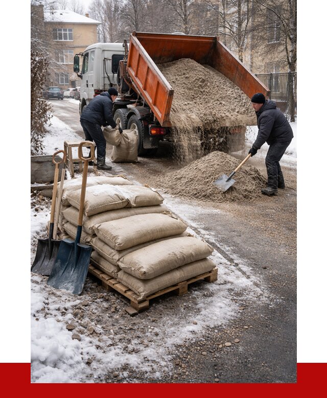 Противогололедные материалы оптом в Костроме от 4288 р. | ПРОНЕРУДКст
