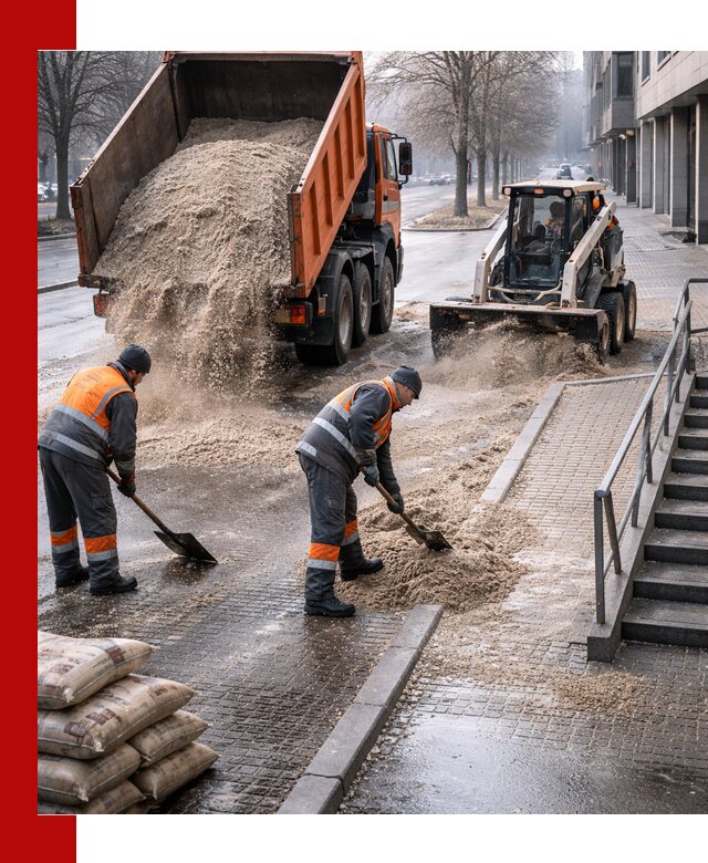 Поставка противогололедных материалов в Костроме