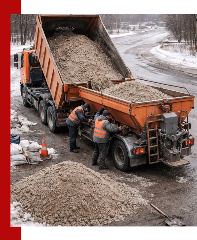 Поставка и вывоз пескосоля в Костроме оптом и в розницу