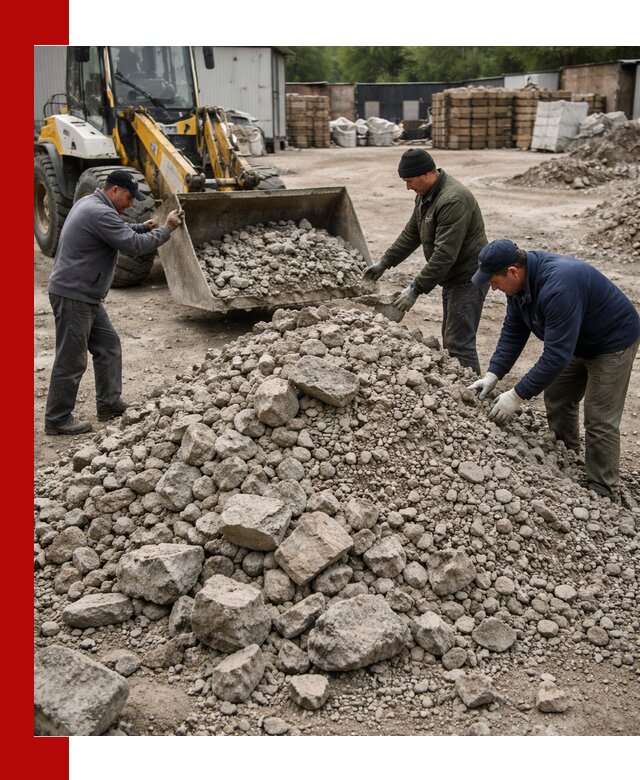 Демонтаж и вывоз бой бетона в Костроме