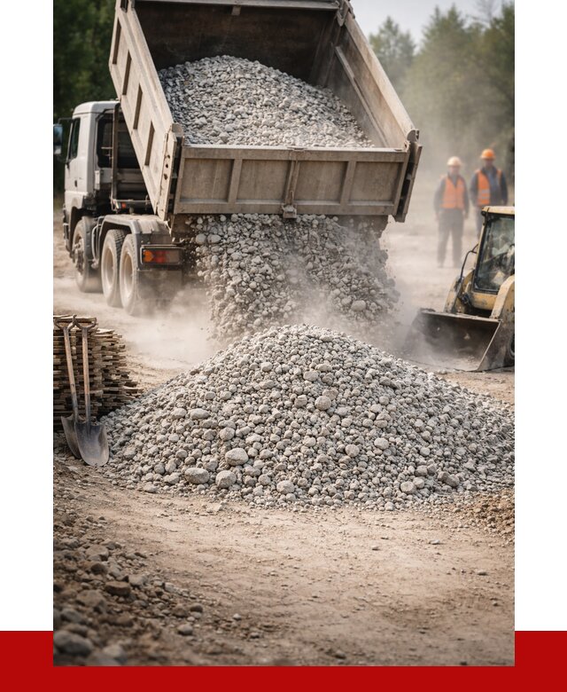 Купить дробленый бетон в Костроме от 1736 р./куб | ПРОНЕРУДКст