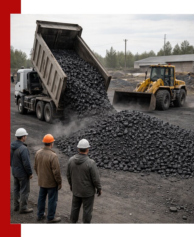 Доставка угля антрацита в Костроме с самосвалами и погрузкой