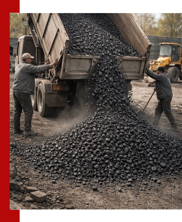 Доставка угля семечка самосвалами в Костроме